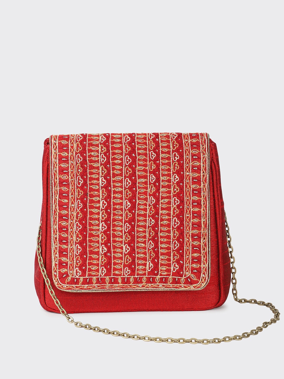 

Fabindia Women Red Clutches