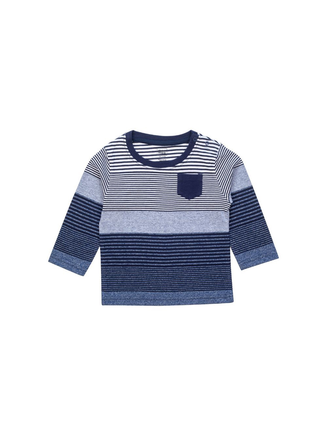 

MeeMee Kids-Boys Blue Striped T-shirt