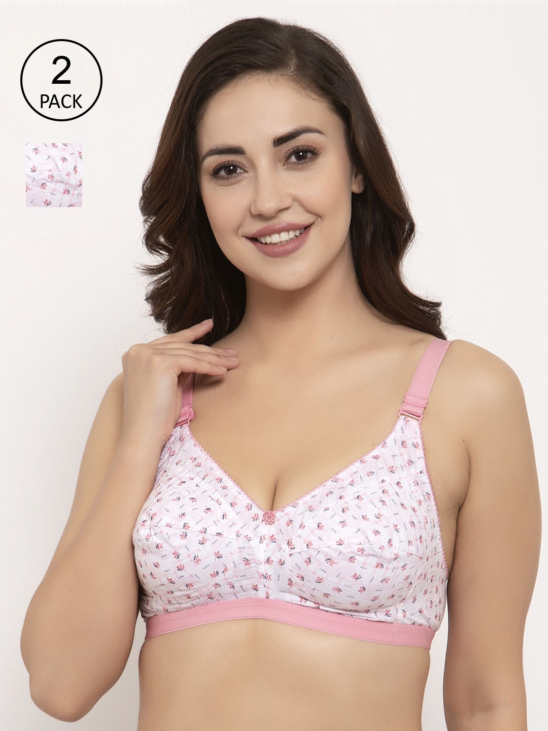 

GRACIT Women Pink Bra