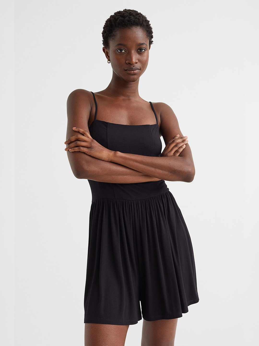 

H&M Black playsuit