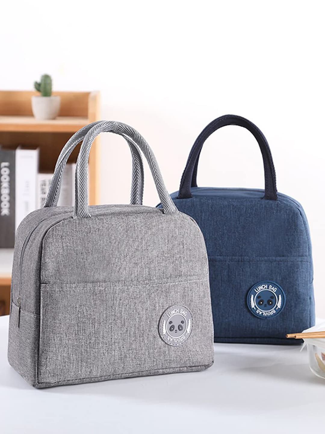 

HOUSE OF QUIRK Insulated Small Lunch Bag, Grey