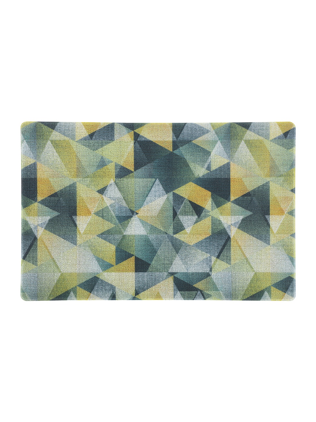 

OBSESSIONS Grey Abstract Anti-Skid Outdoor Mat