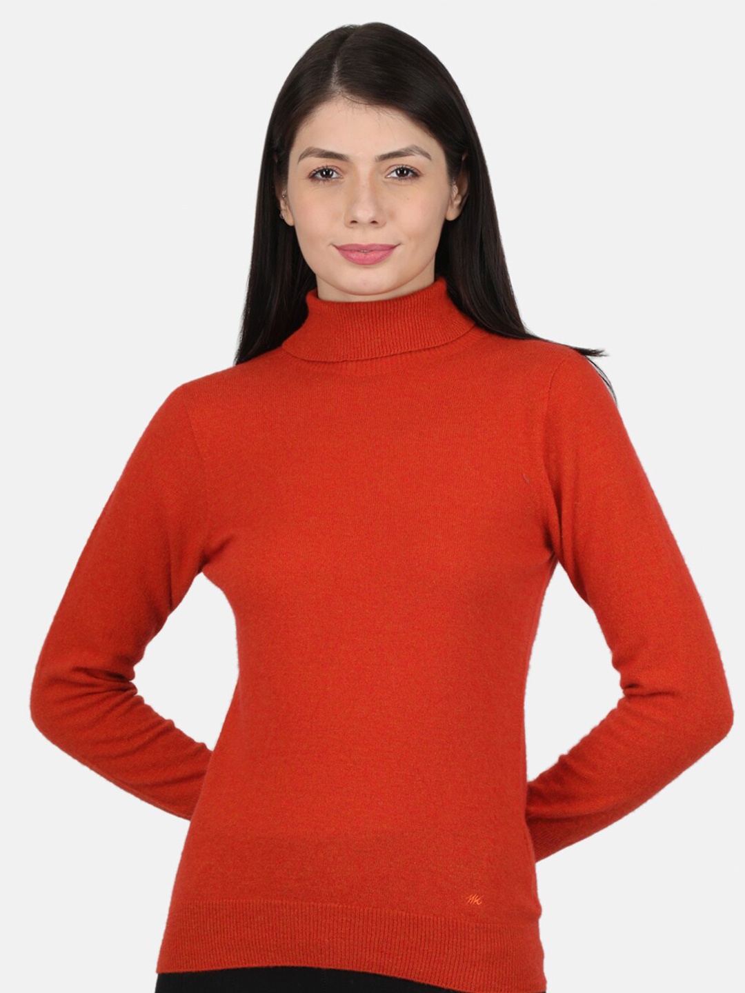 

Monte Carlo Women Orange Pullover