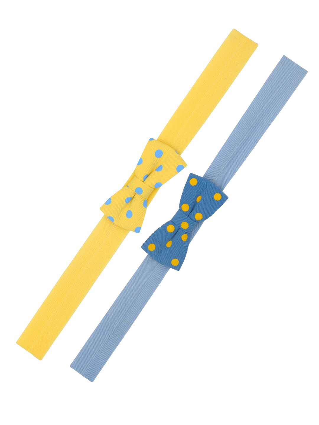 

FUNKRAFTS Girls Yellow & Blue Set of 2 Hairband