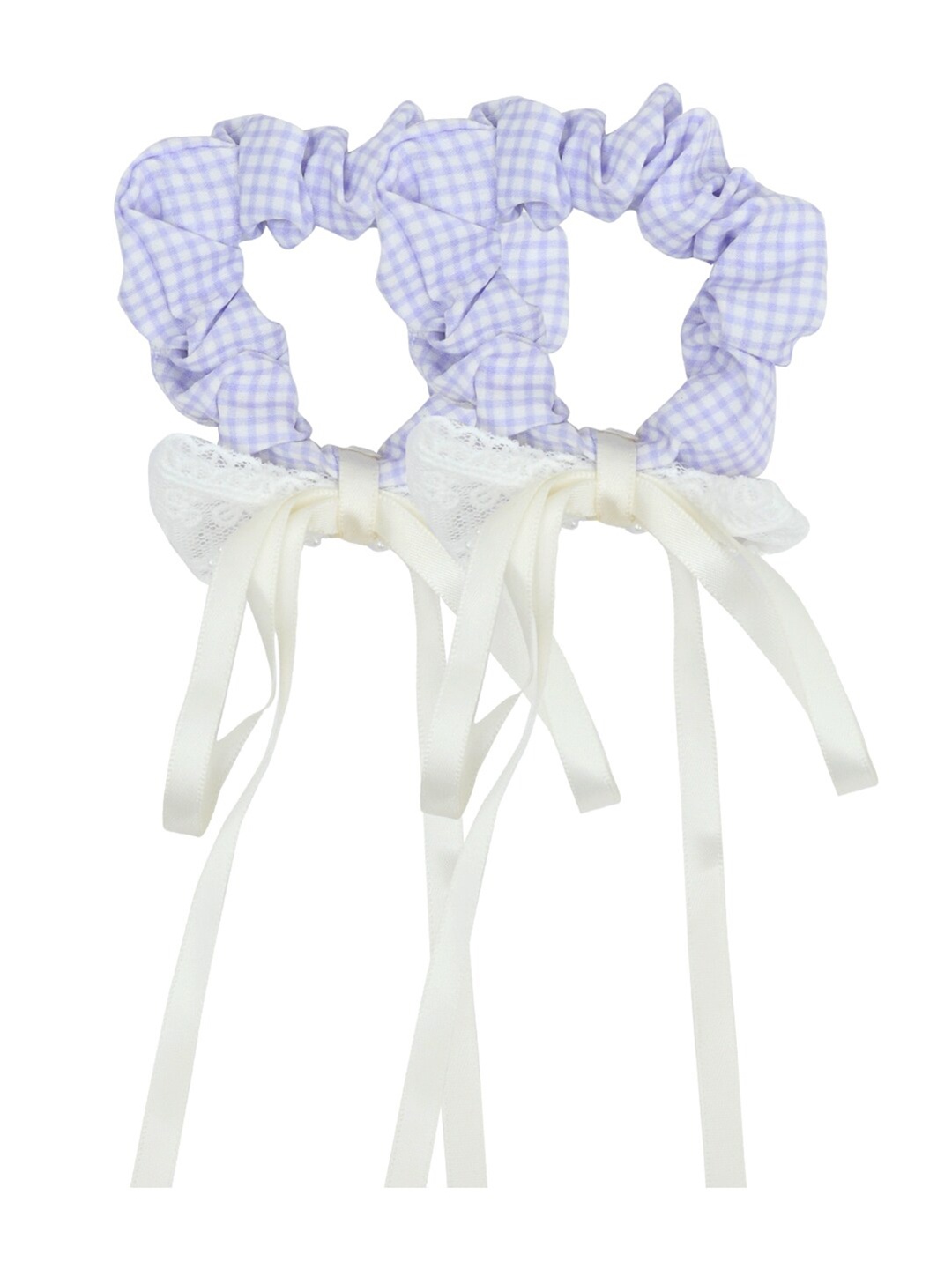 

FUNKRAFTS Girls blue & White Set of 2 Hairband