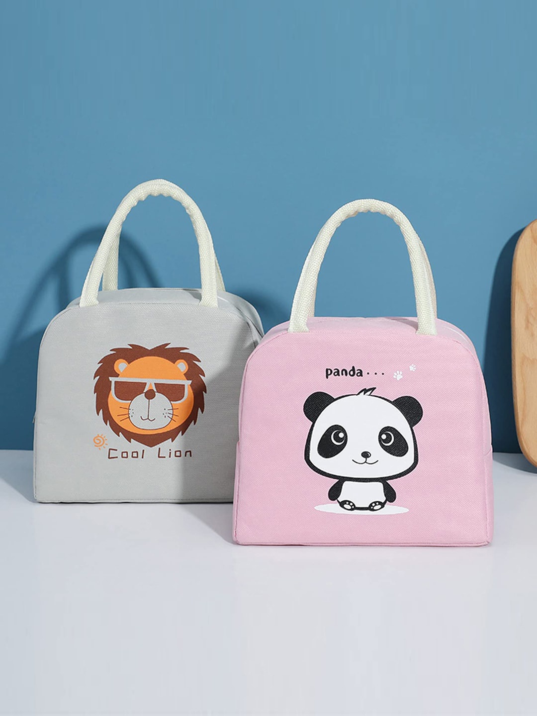 

HOUSE OF QUIRK Beige Insulated Lunch Bag