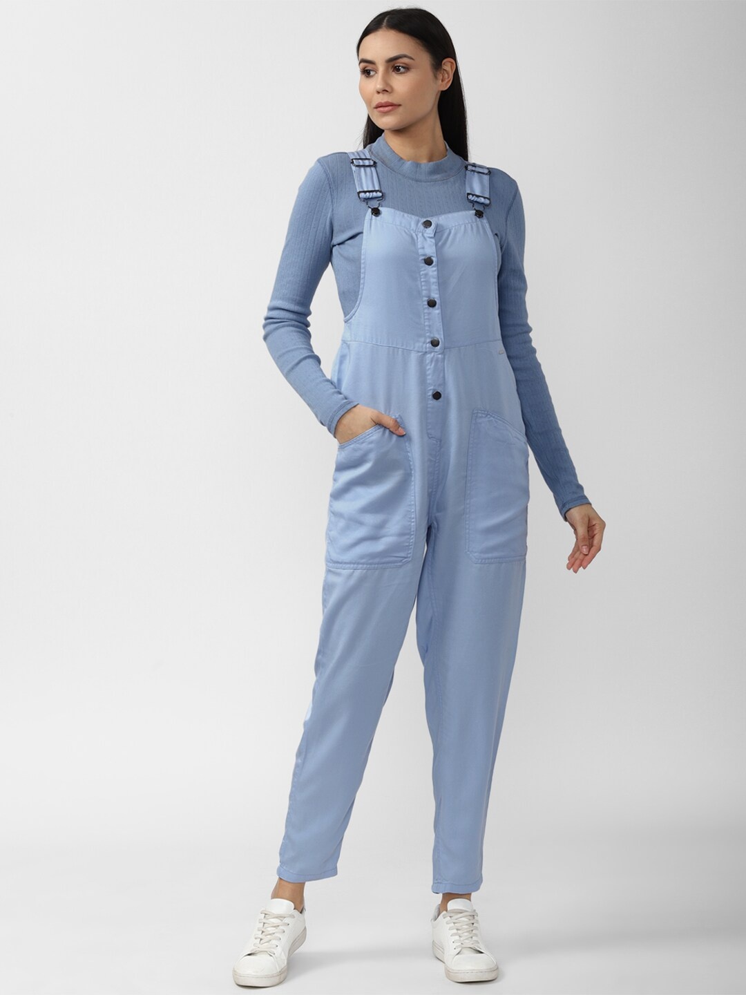 

Van Heusen Woman Blue Basic Jumpsuit