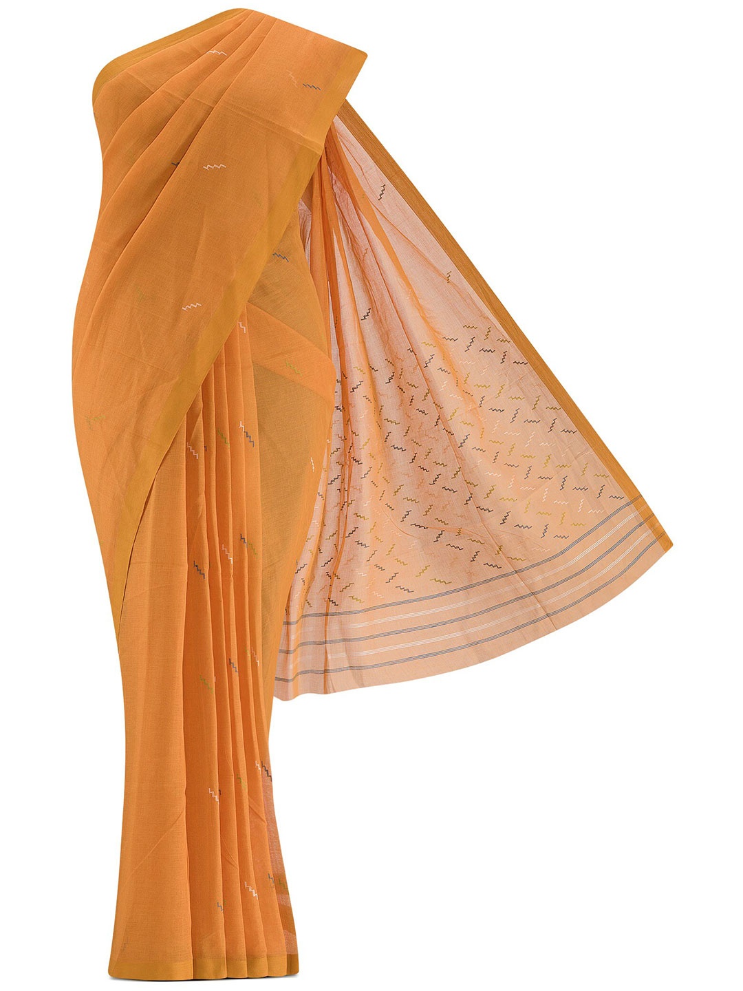 

Nalli Next Yellow Woven Design Pure Cotton Saree