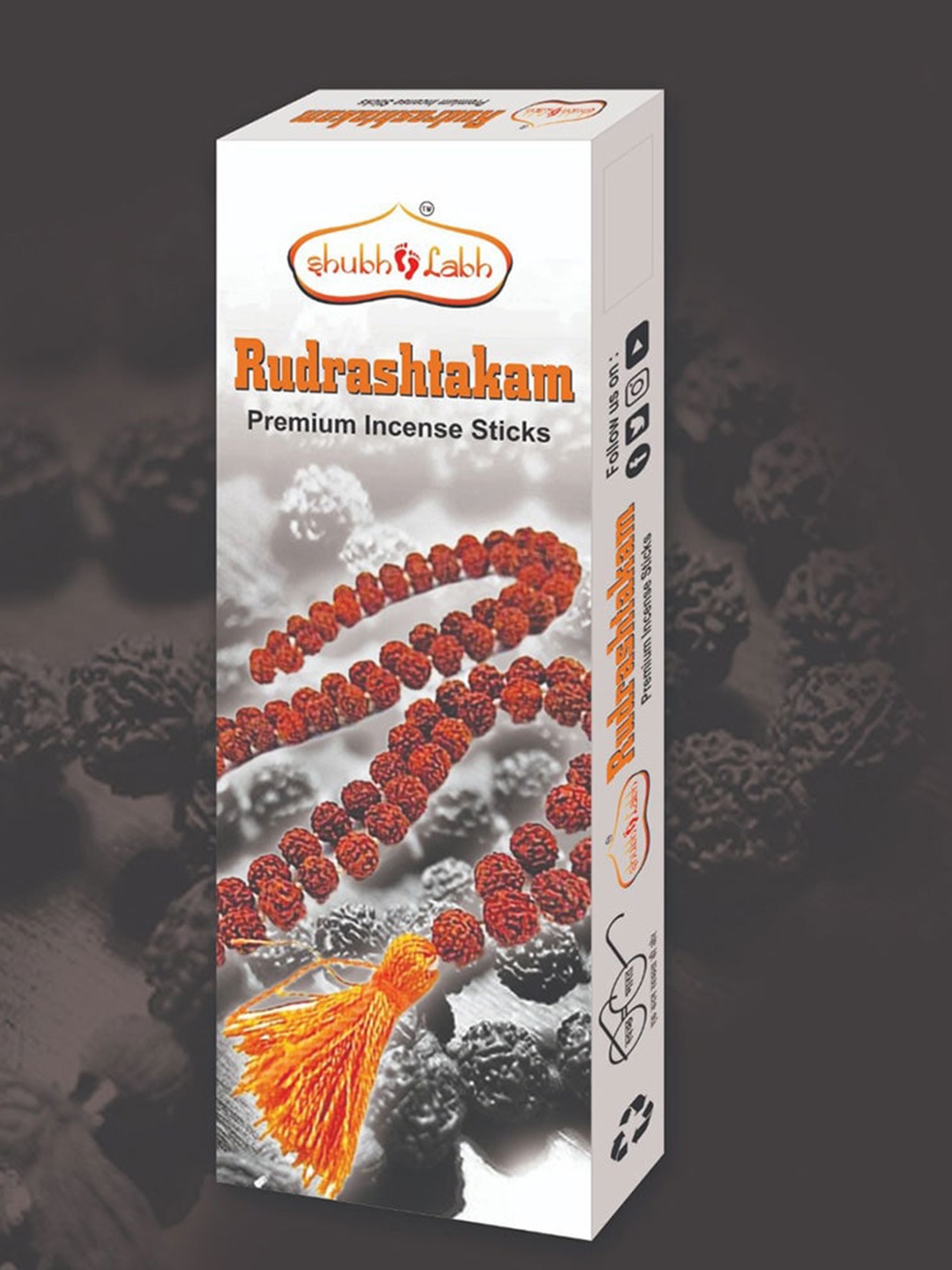 

Shubh Labh Set Of 12 Black Incense Sticks