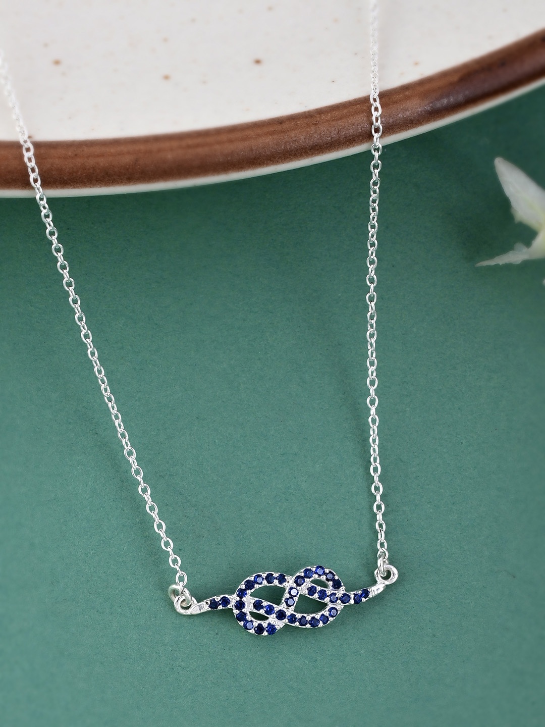 

Studio Voylla Black 925 Sterling Silver Necklace