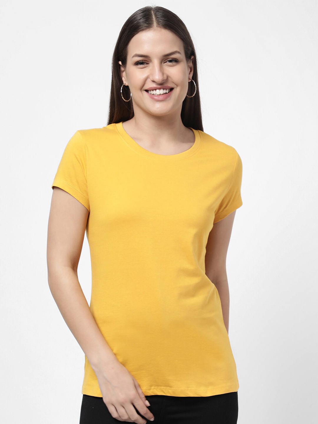 

R&B Women Yellow T-shirt