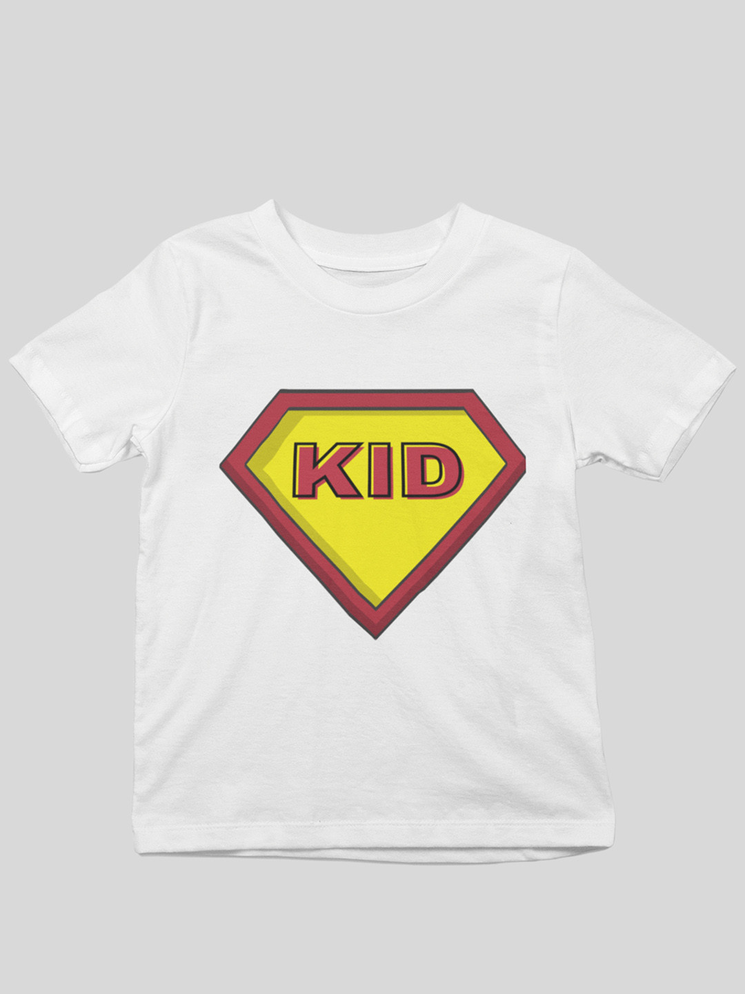

MA Baby Kids White Typography Printed Pure Cotton T-shirt
