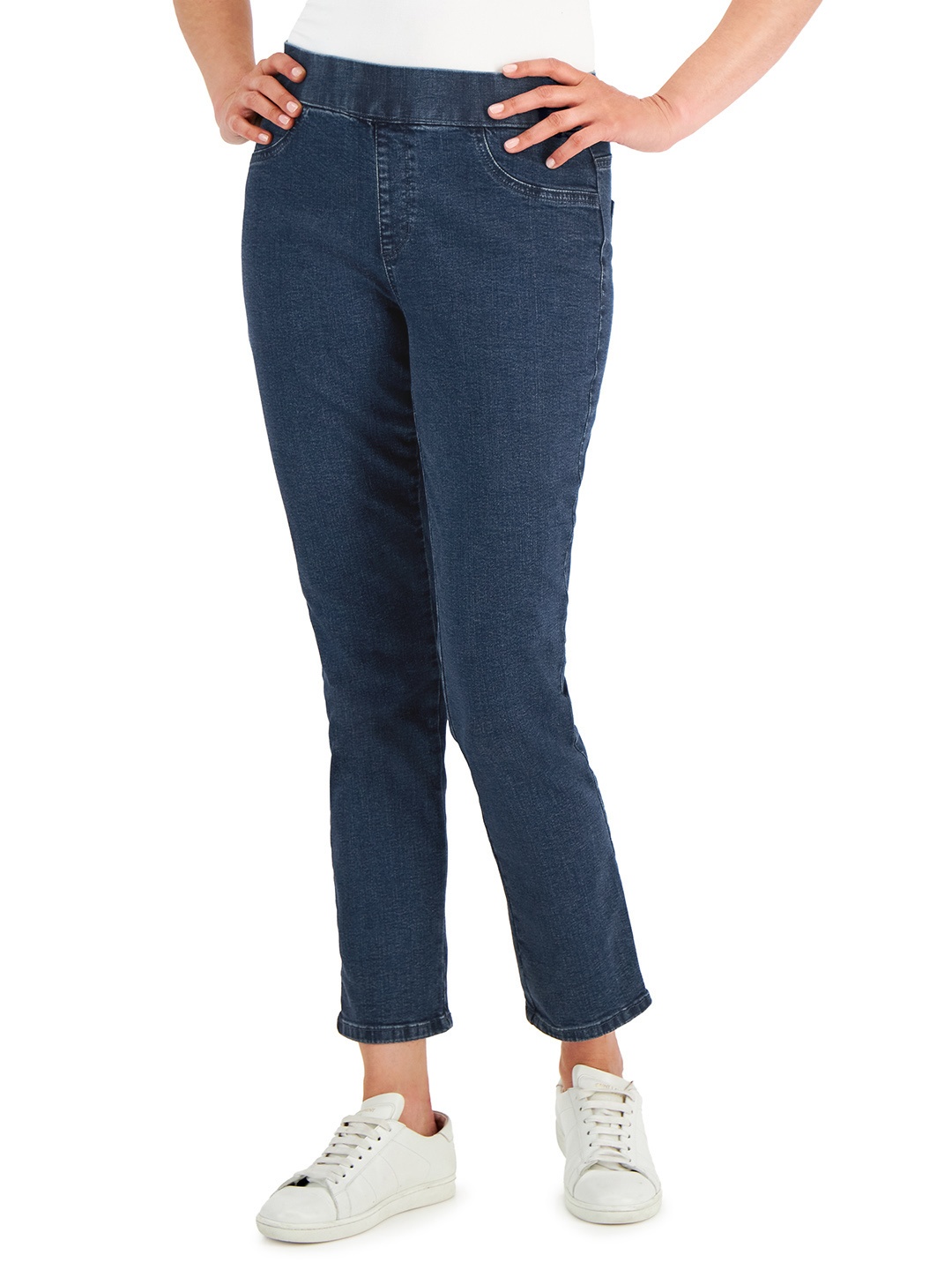 

Macy's Karen Scott Women Stretchable Jeggings, Navy blue