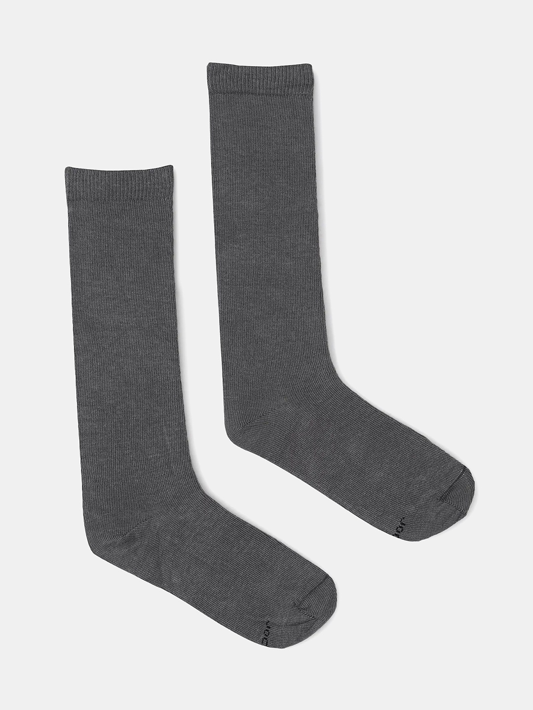 

Jockey Kids Compact Cotton Stretch Knee Length Socks With Stay Fresh Properties - 7902, Grey