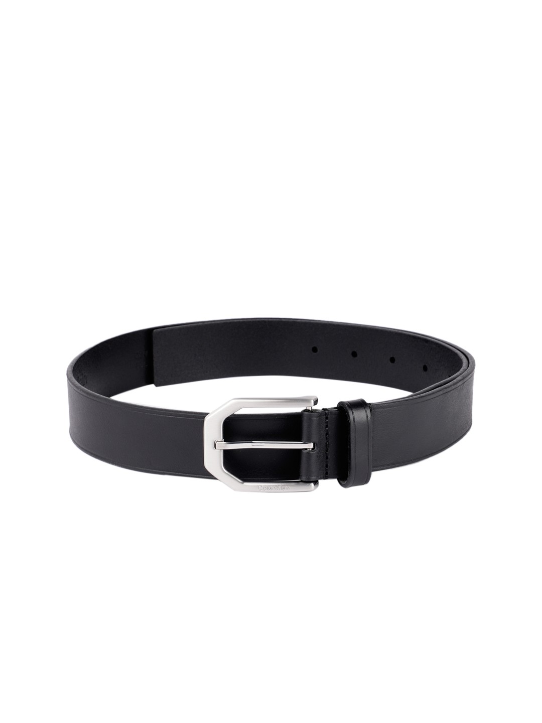 

Calvin Klein Jeans Men Black Leather Belt