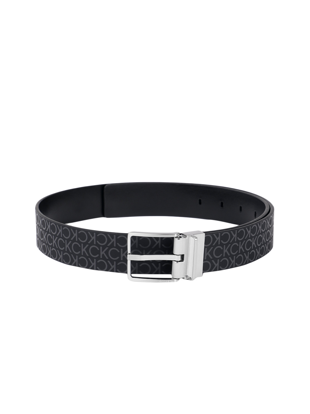 

Calvin Klein Jeans Men Black Printed Belt