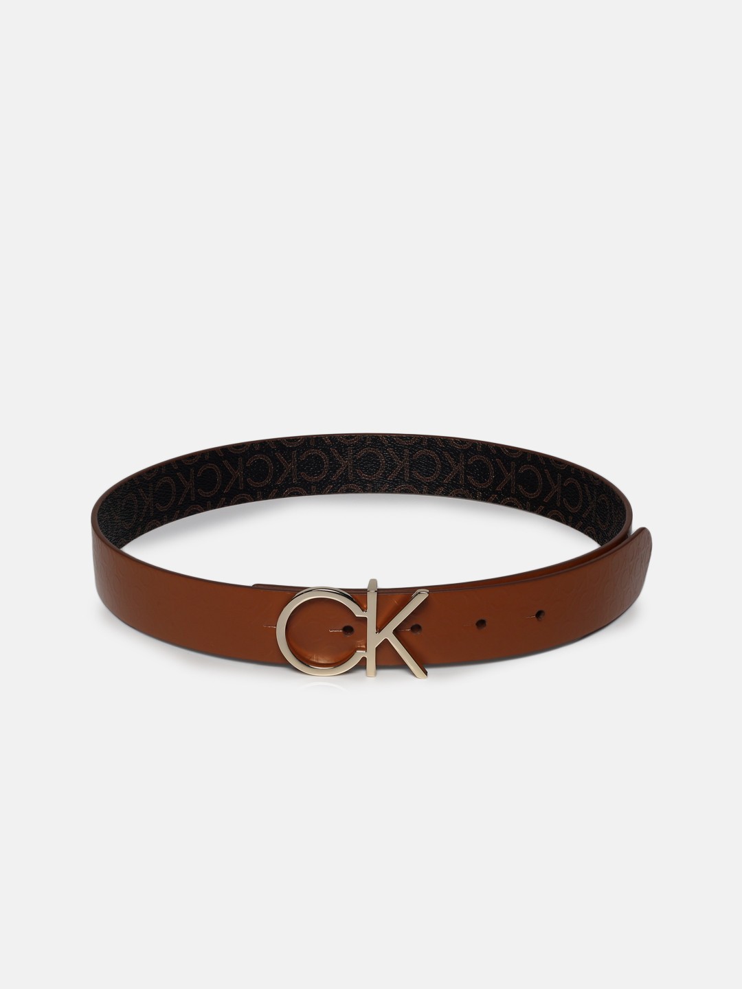 

Calvin Klein Jeans Women Brown Textured Belt