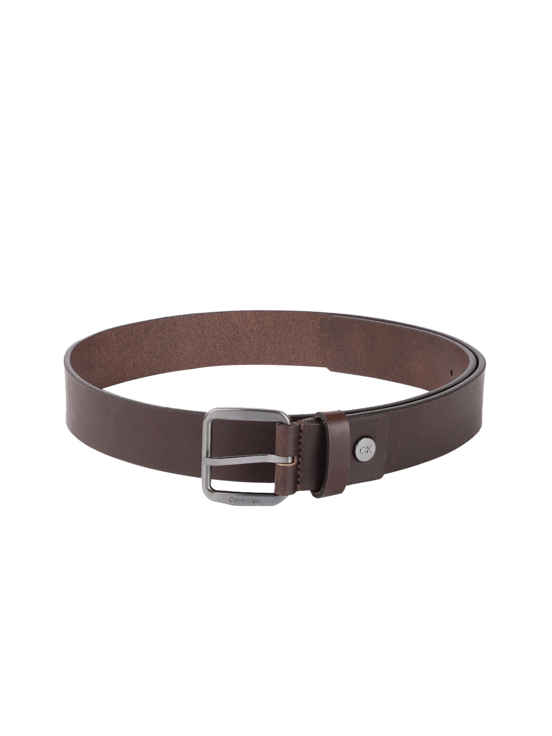 

Calvin Klein Jeans Men Brown Leather Belt