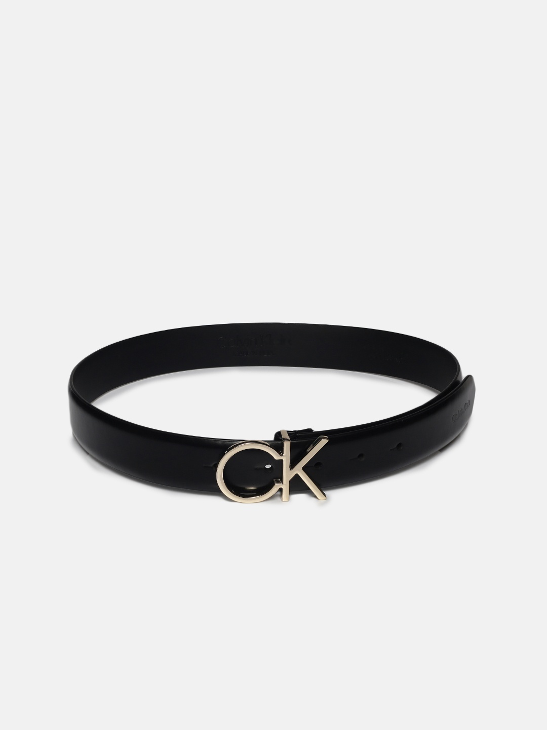 

Calvin Klein Jeans Women Black Solid Leather Belt