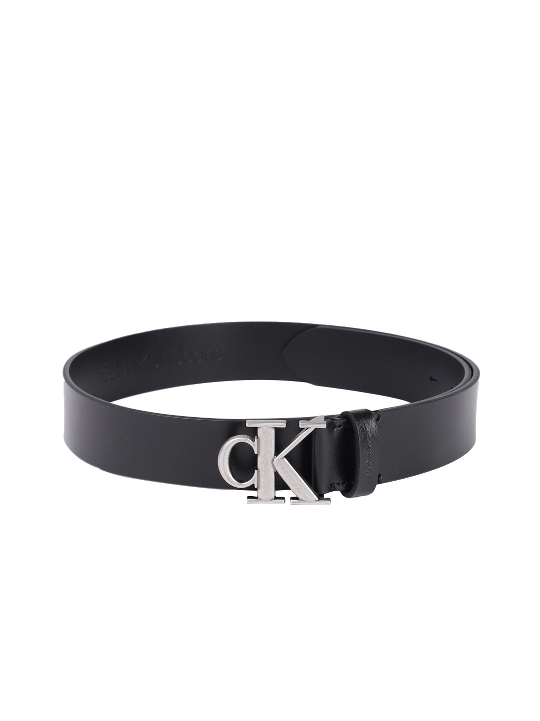 

Calvin Klein Jeans Men Black Leather Belt