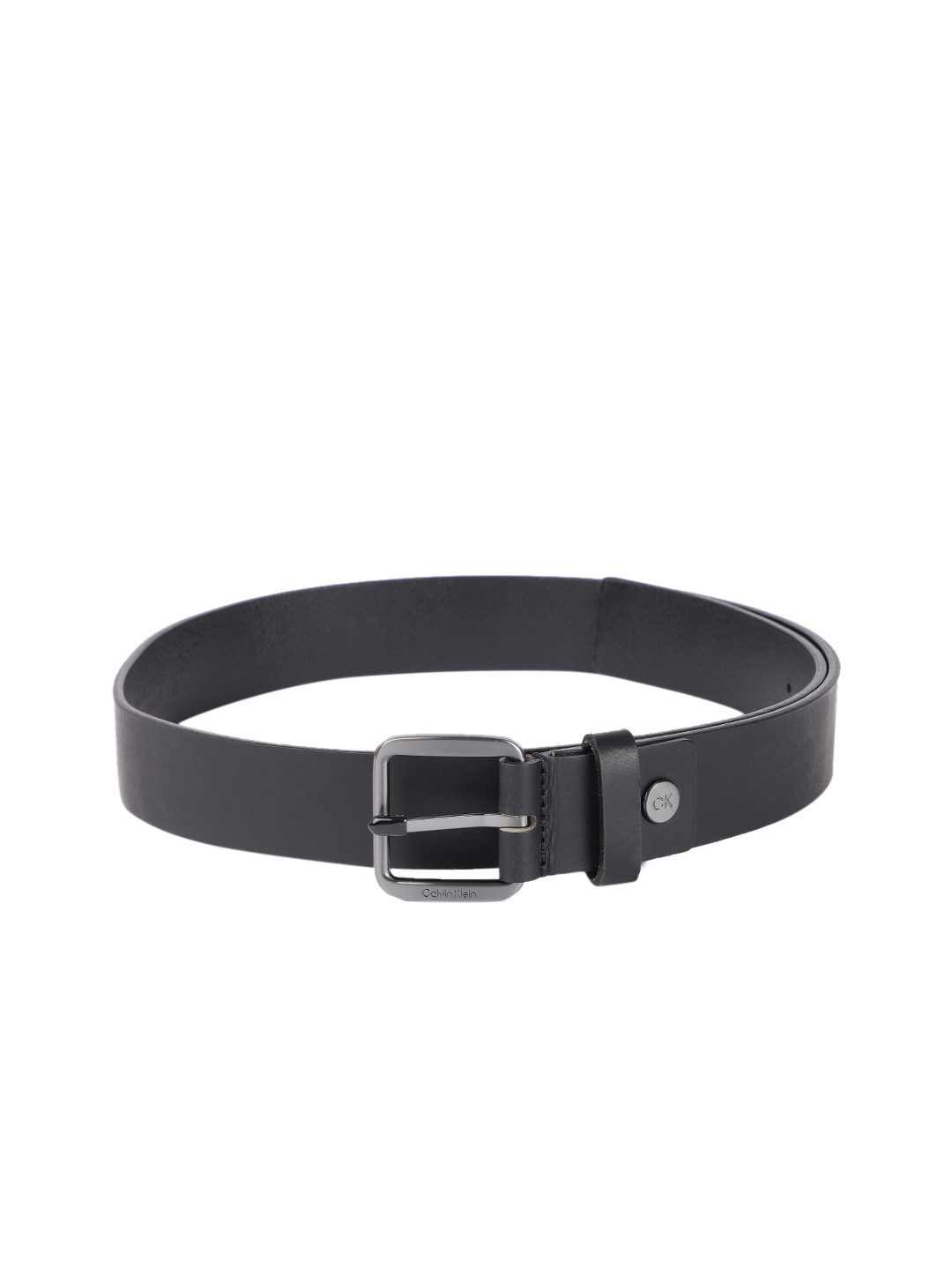 

Calvin Klein Jeans Men Black Leather Belt