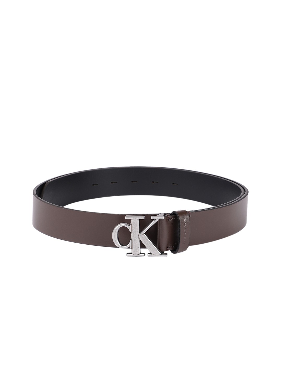 

Calvin Klein Jeans Men Brown Leather Belt