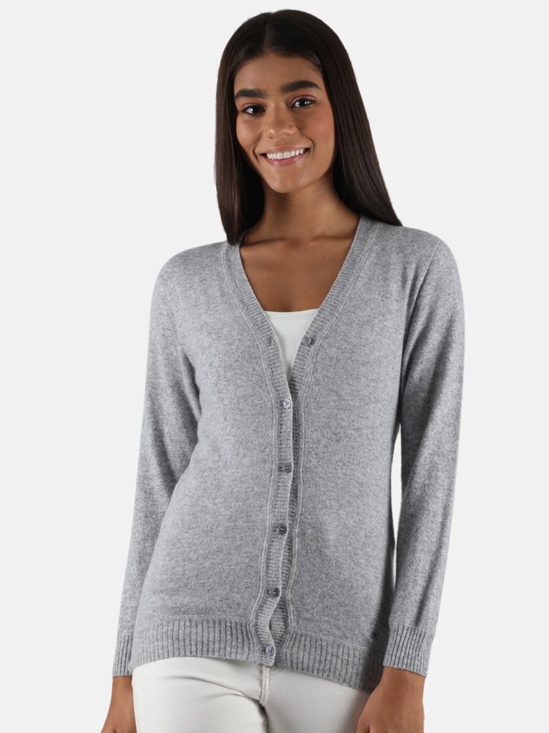 

Monte Carlo Women Grey Cardigan