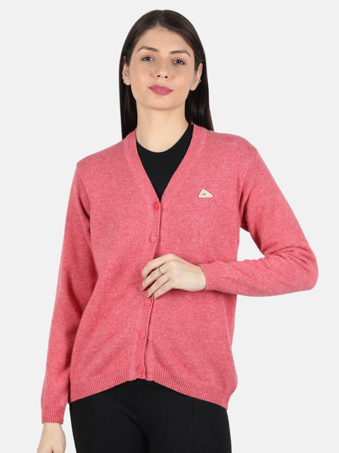 

Monte Carlo Women Pink Cardigan