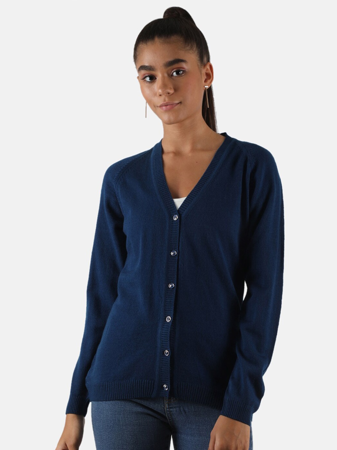 

Monte Carlo Women Blue Cardigan