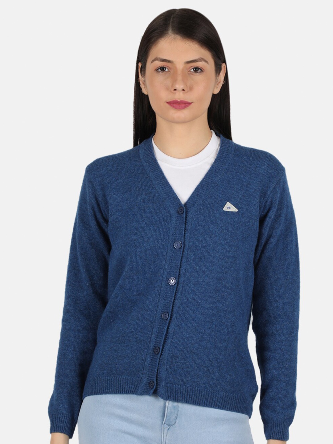 

Monte Carlo Women Blue Cardigan
