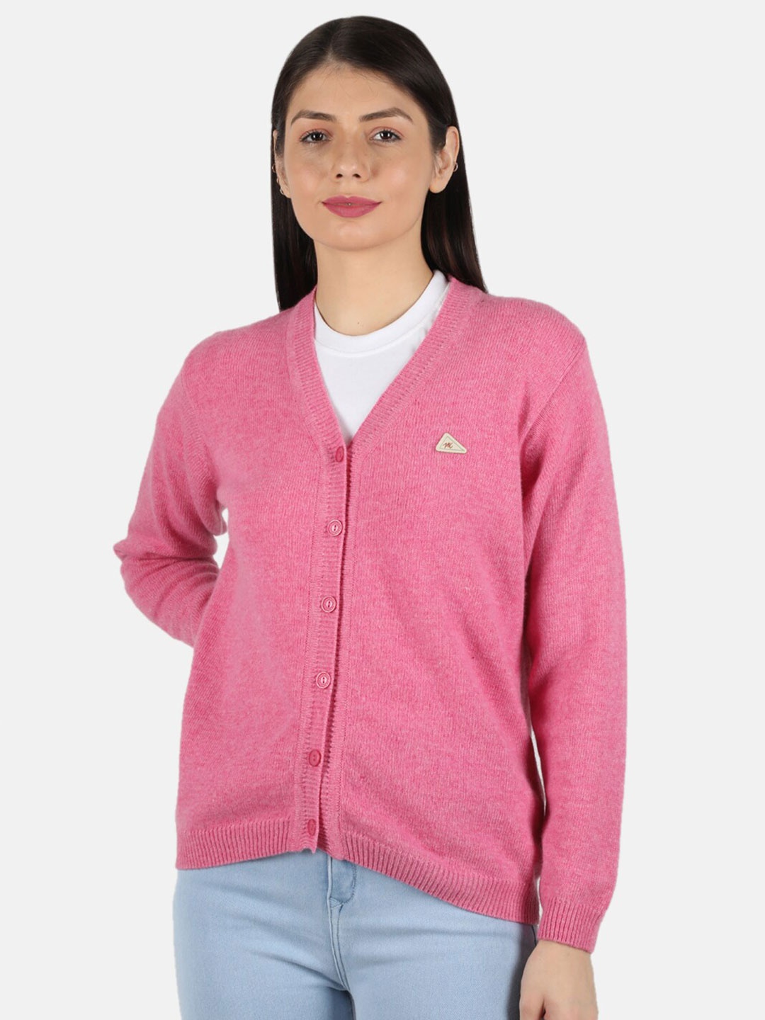 

Monte Carlo Women Pink Sweater Vest