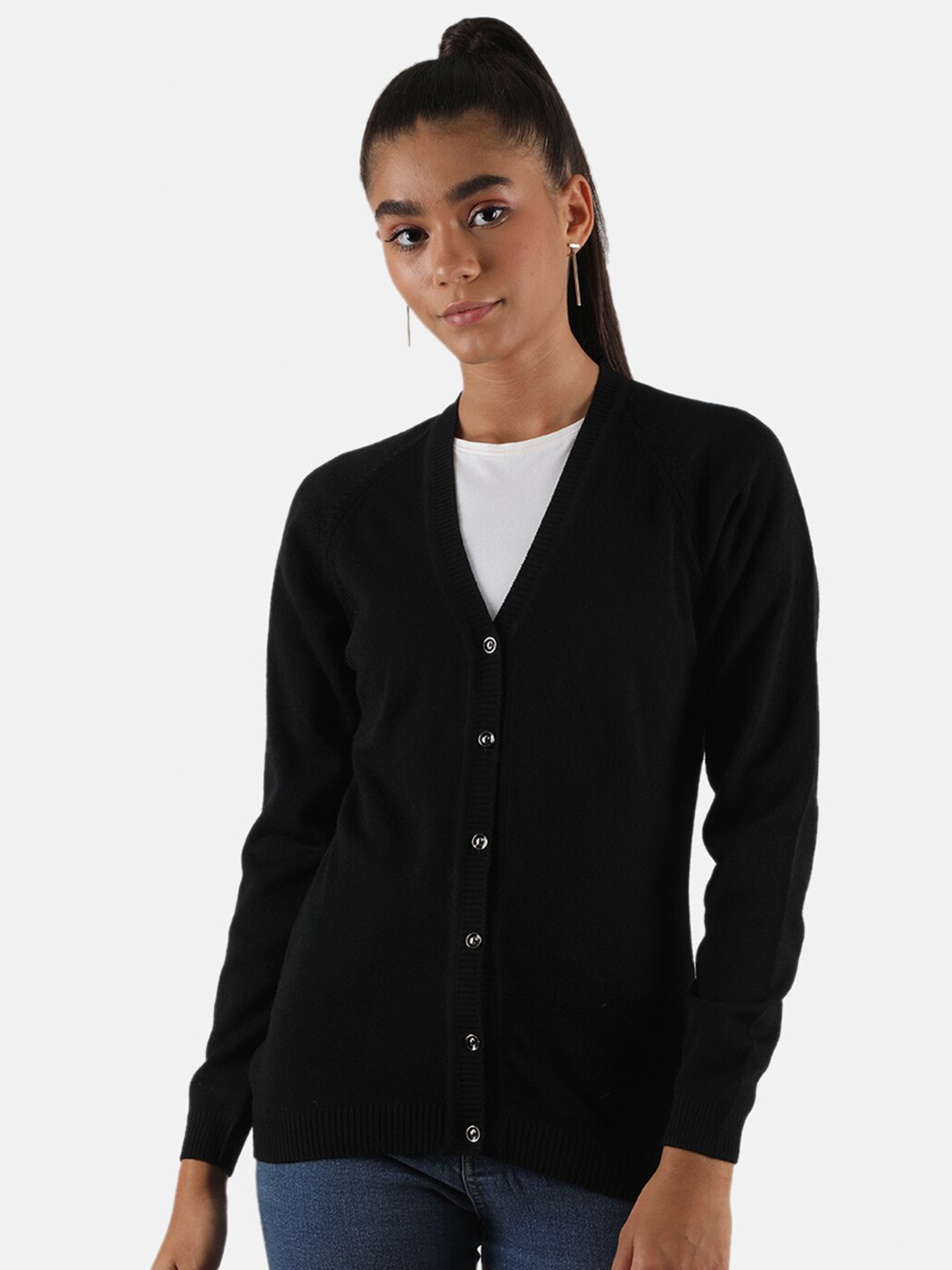 

Monte Carlo Women Black Cardigan