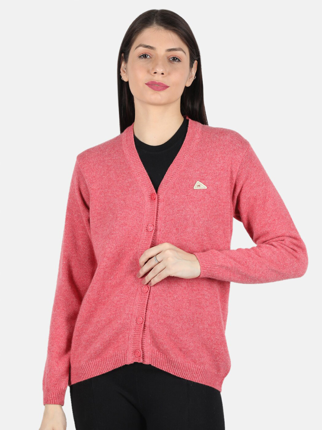 

Monte Carlo Women Pink Cardigan