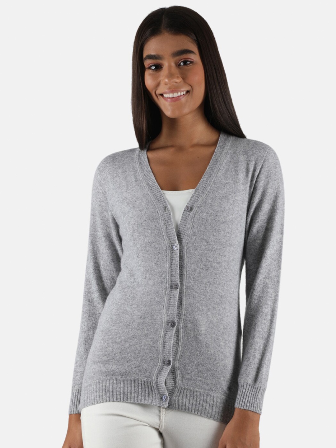 

Monte Carlo Women Grey Cardigan