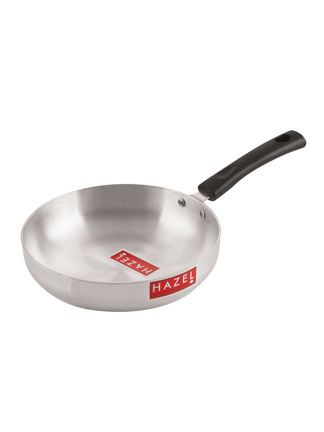 

HAZEL Silver-Toned Solid Aluminum Frying Pan