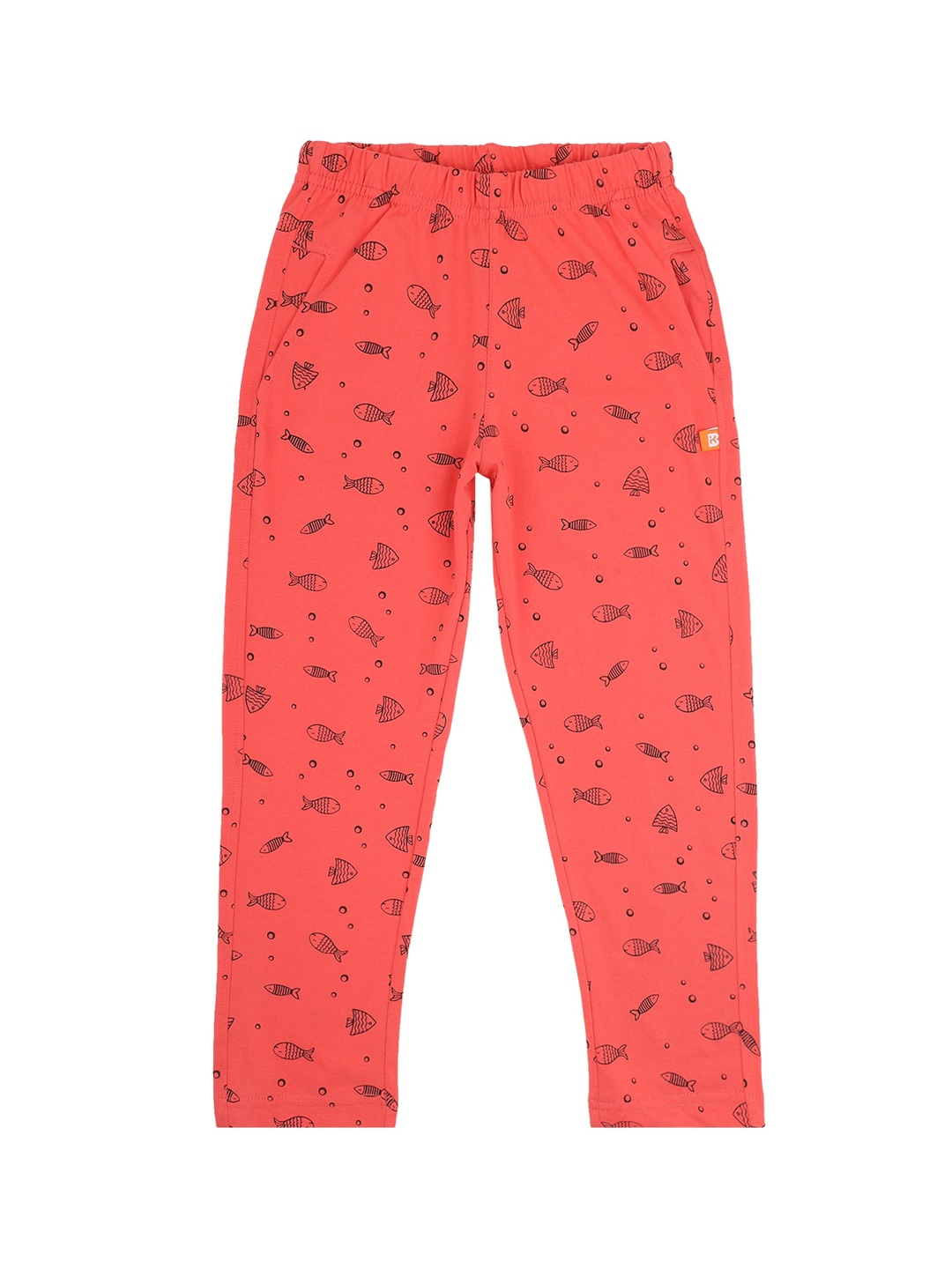 

PROTEENS Girls Red Printed Cotton Lounge Pants