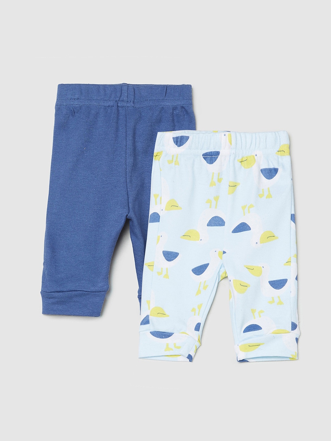 

max Boys Pack of 2 Cotton Lounge Joggers, Multi