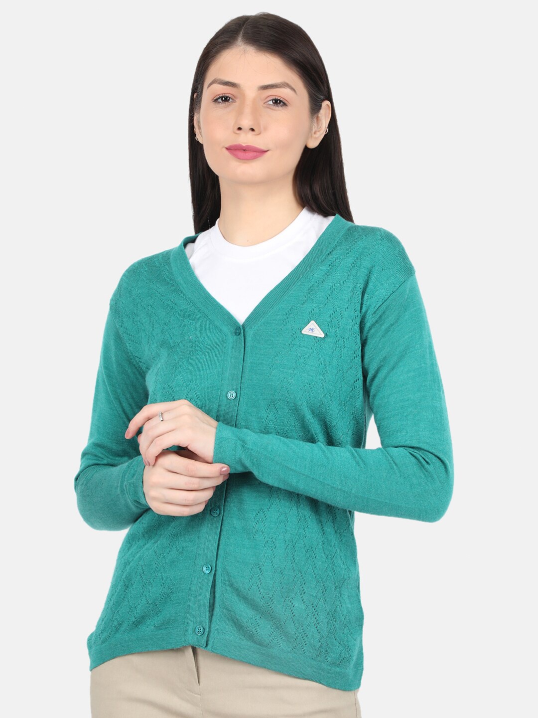 

Monte Carlo Women Sea Green Cardigan