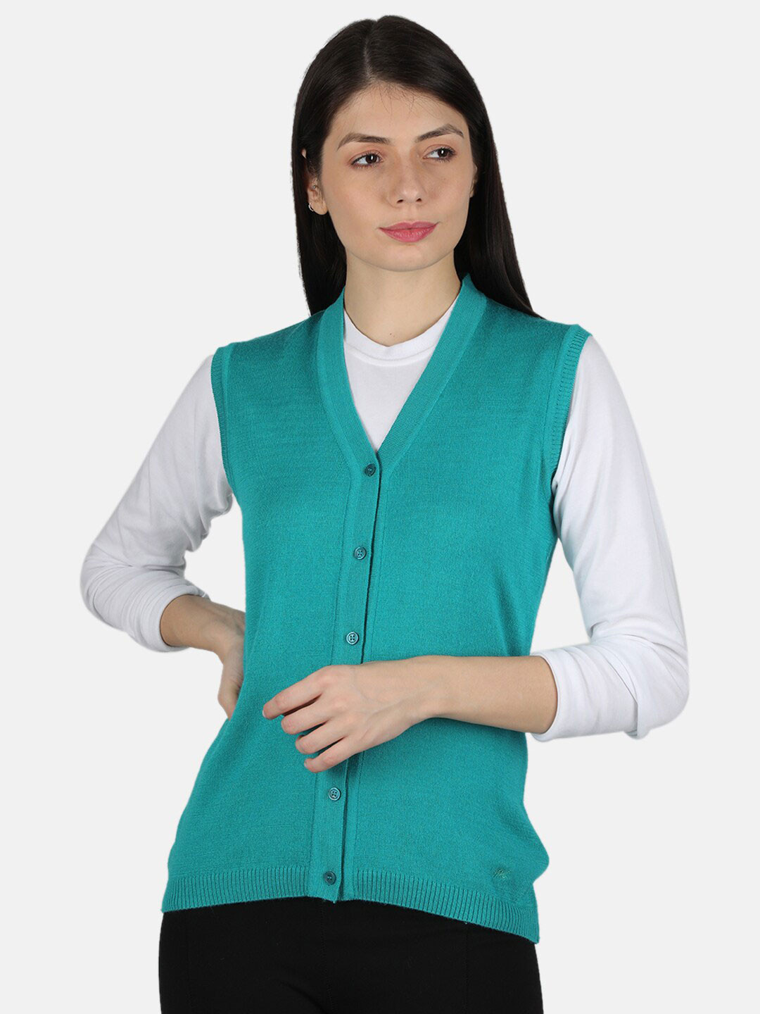 

Monte Carlo Women Green Cardigan