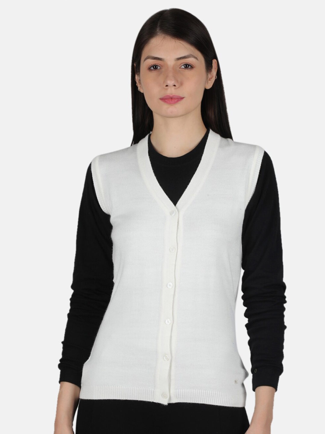 

Monte Carlo Women White Cardigan
