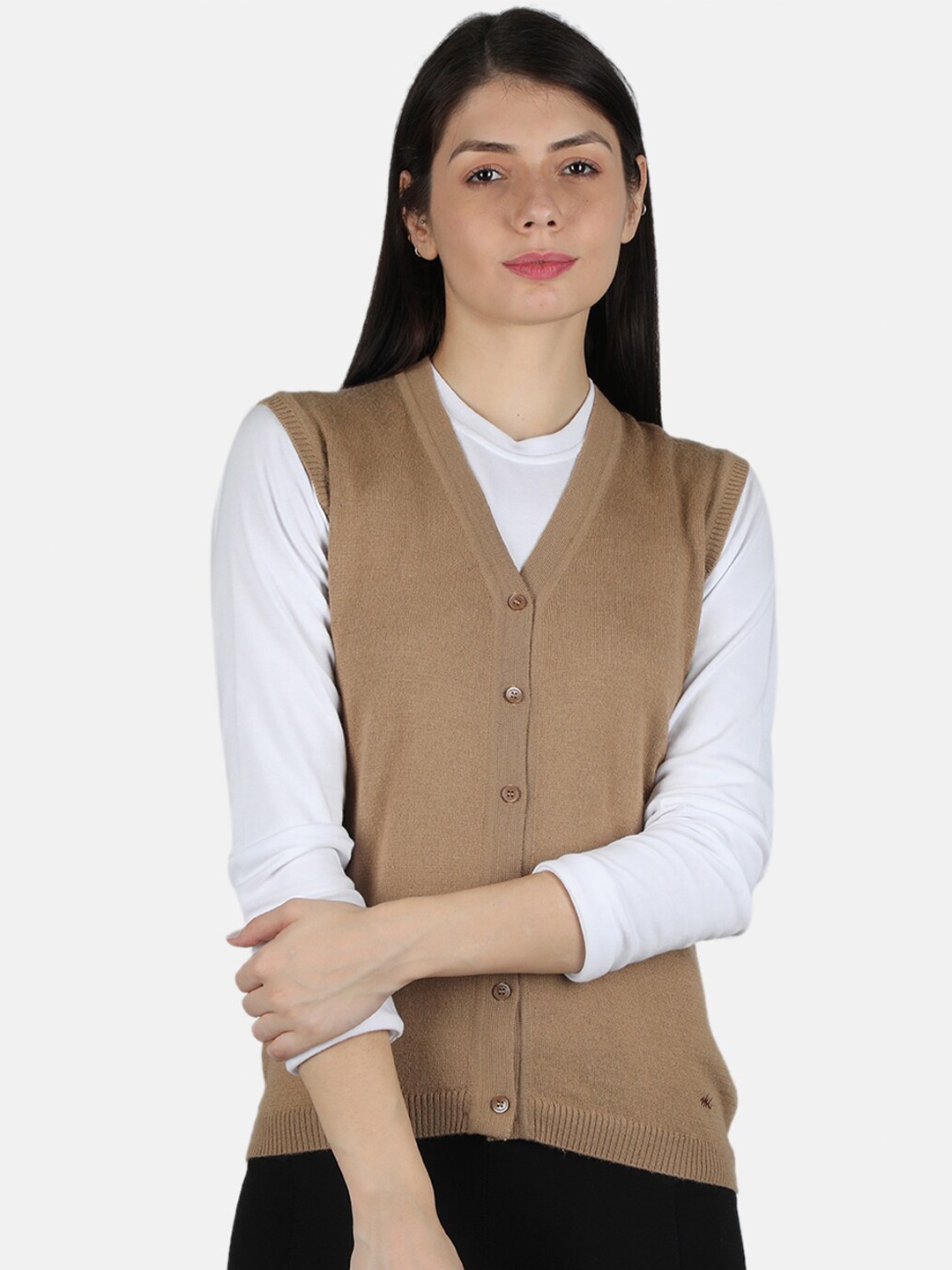 

Monte Carlo Women Brown Cardigan