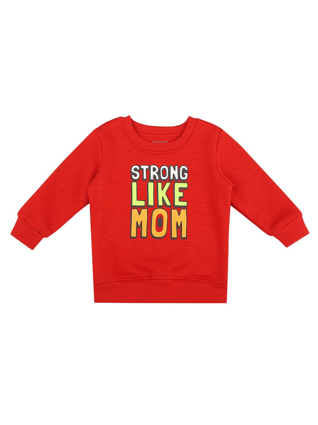 

Bodycare Kids Boys Red Printed Sweatshirt