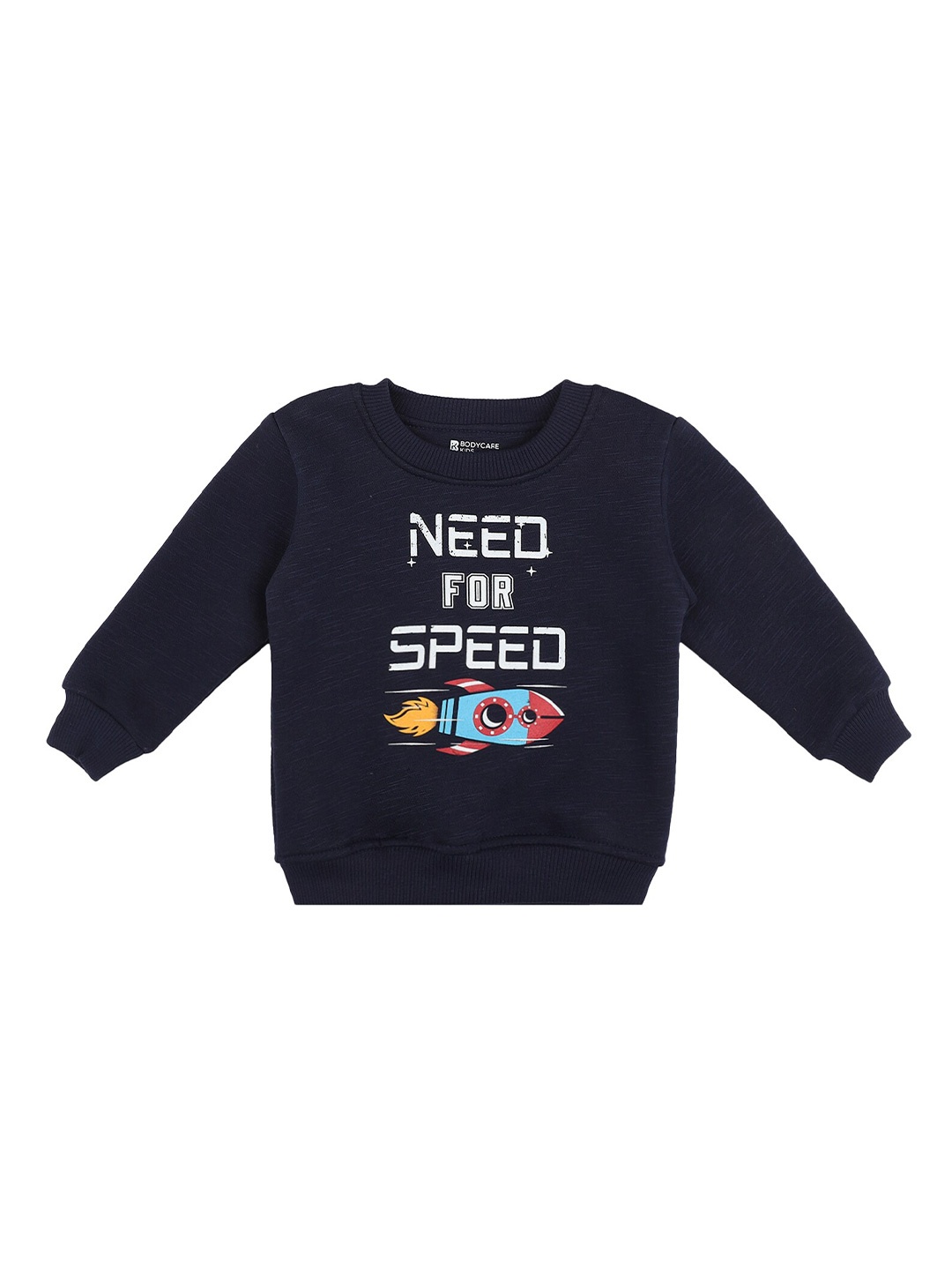 

Bodycare Kids Boys Blue Printed Sweatshirt
