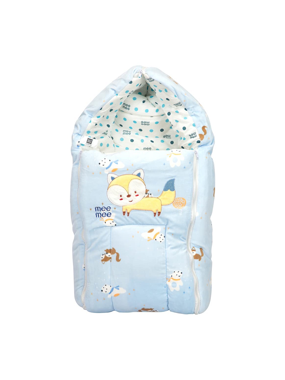 

MeeMee Infant Kids Blue Printed Sleeping Bag