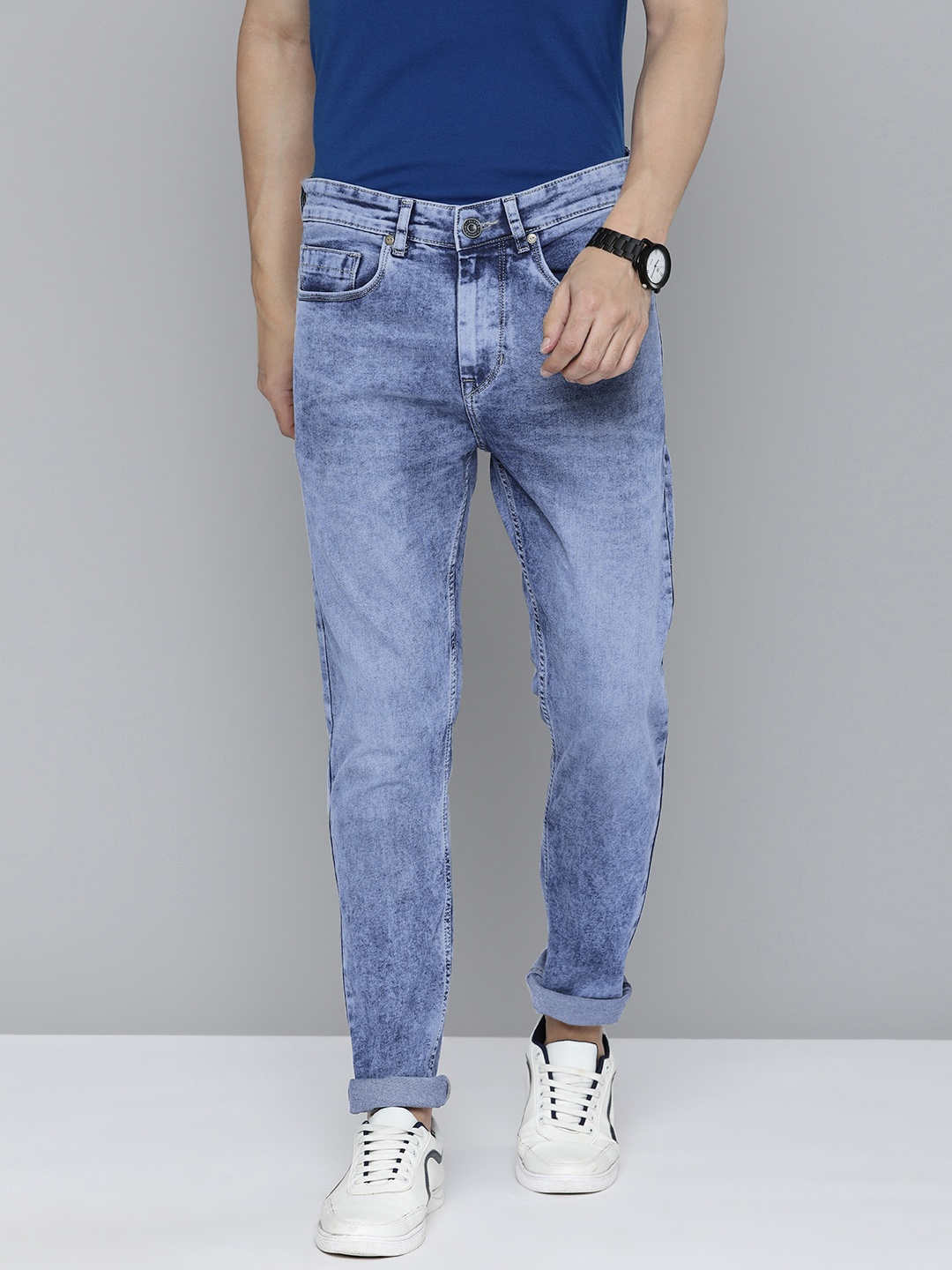 

Flying Machine Men Blue Slim Fit Stretchable Jeans