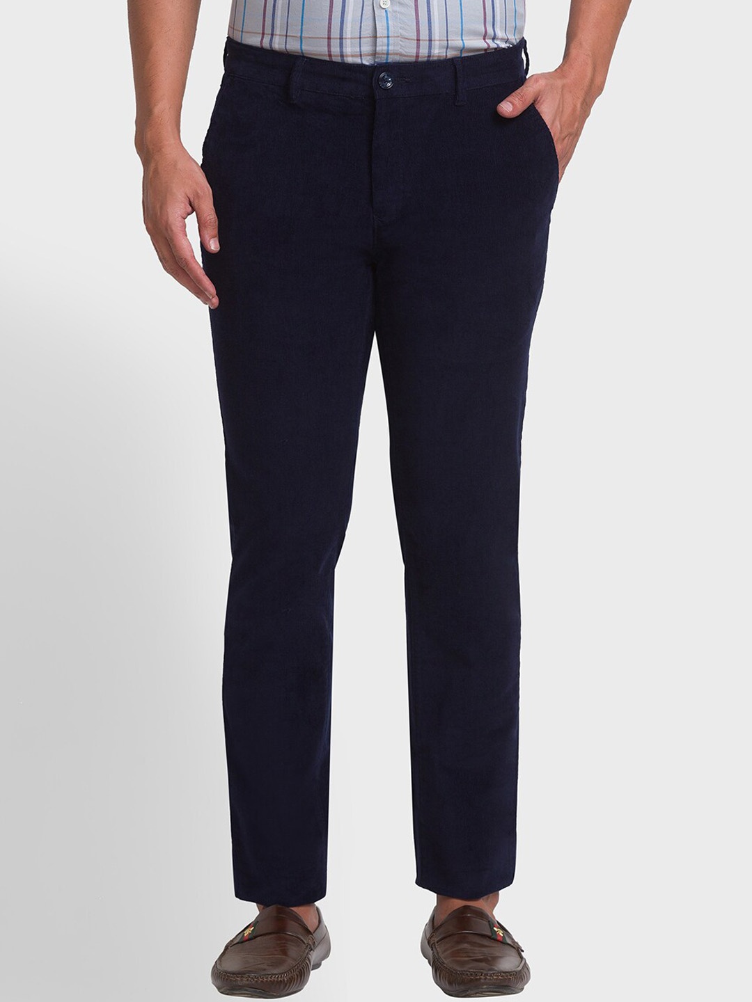 

ColorPlus Men Blue Trousers