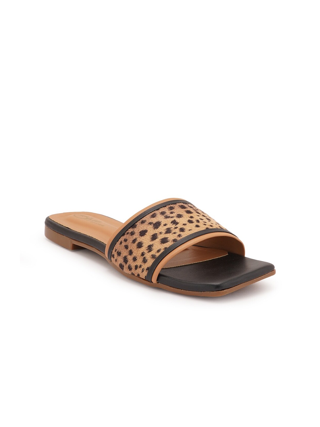 

Style Shoes Women Brown Open Toe Flats