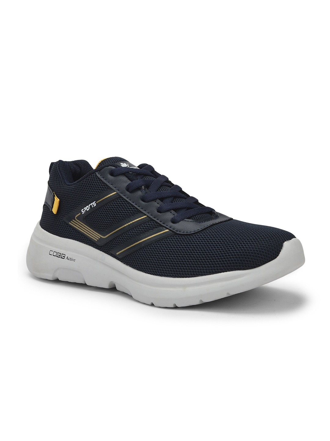 

COBB Men Navy Blue Running Non-Marking Shoes