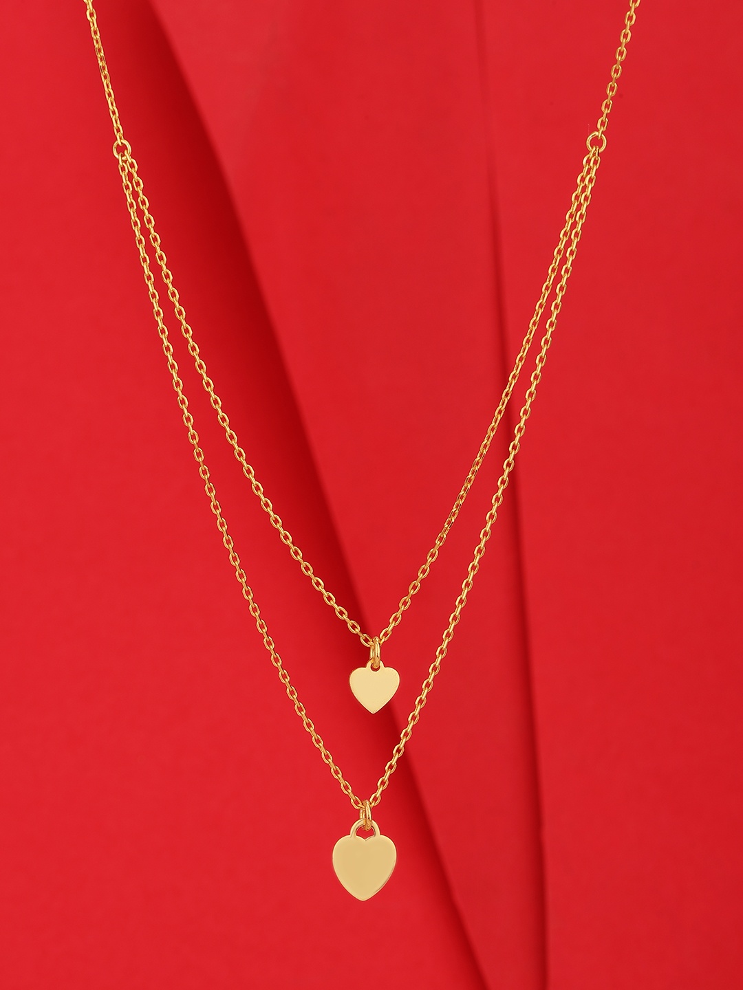 

Carlton London Gold-Plated Brass Layered Necklace