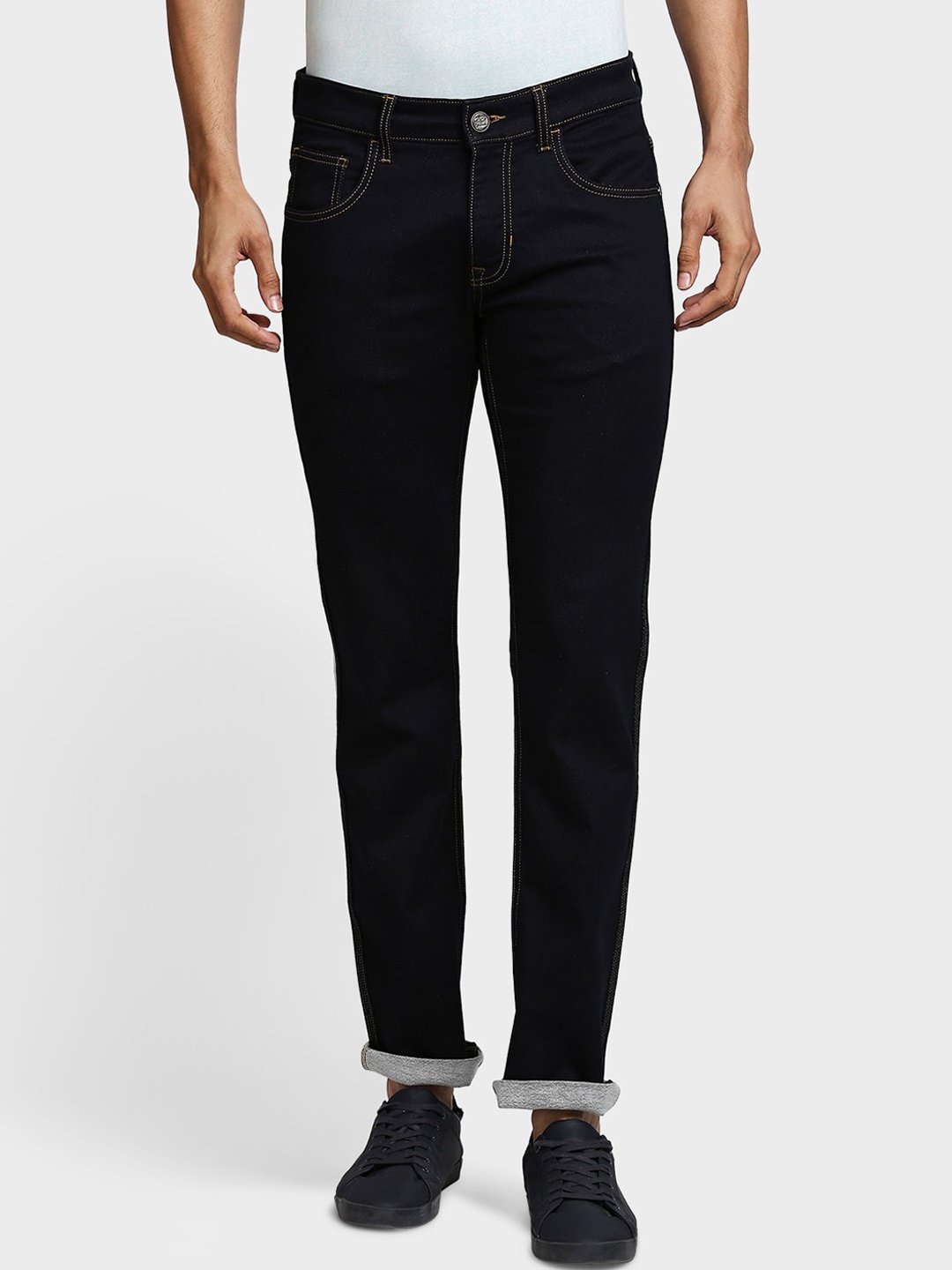

ColorPlus Men Blue Tapered Fit Stretchable Jeans